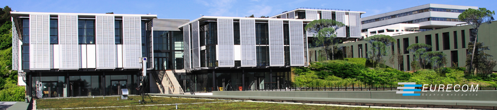 Bâtiment EURECOM vue nord