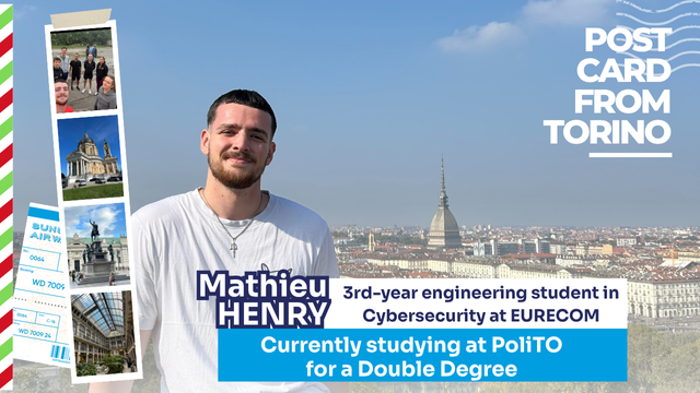 Postcard form torino_Mathieu