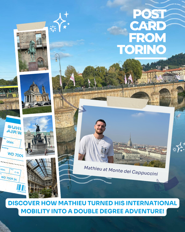 Postcard form torino_Mathieu